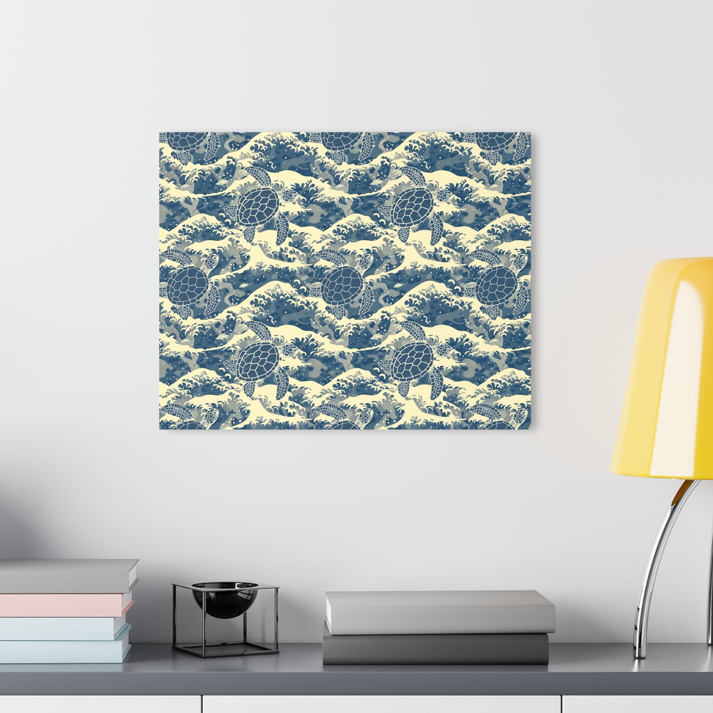 Ocean Wave Turtle Acrylic Print