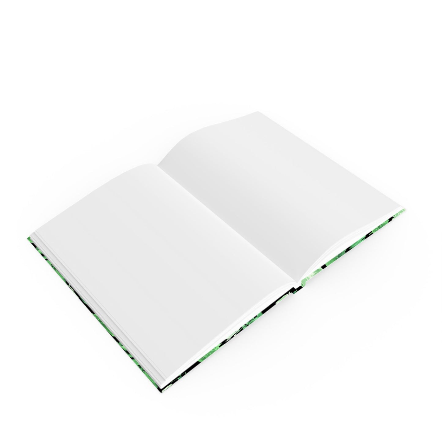 Tropical Leaf Hard Backed Journal