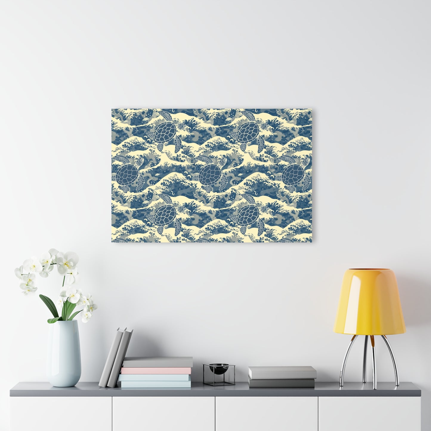 Ocean Wave Turtle Acrylic Print