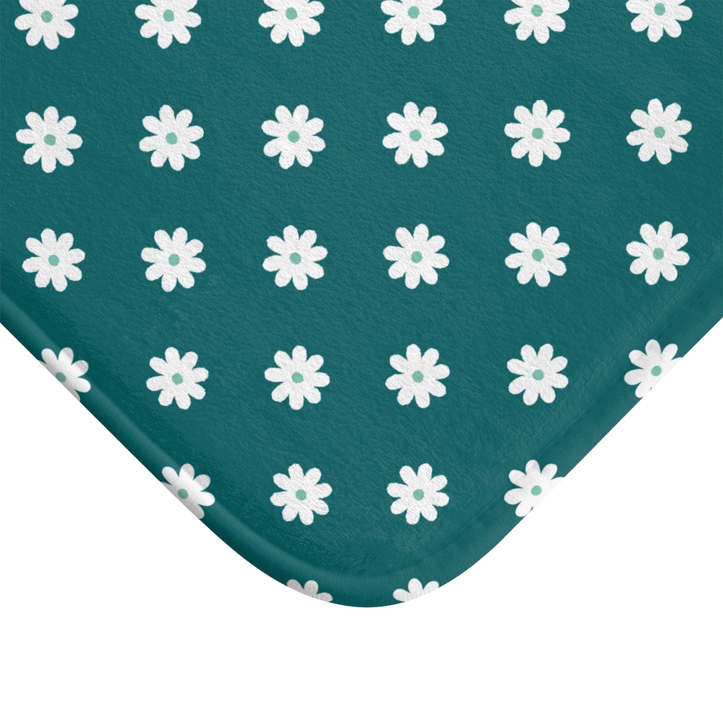 Charming Floral Bath Mat