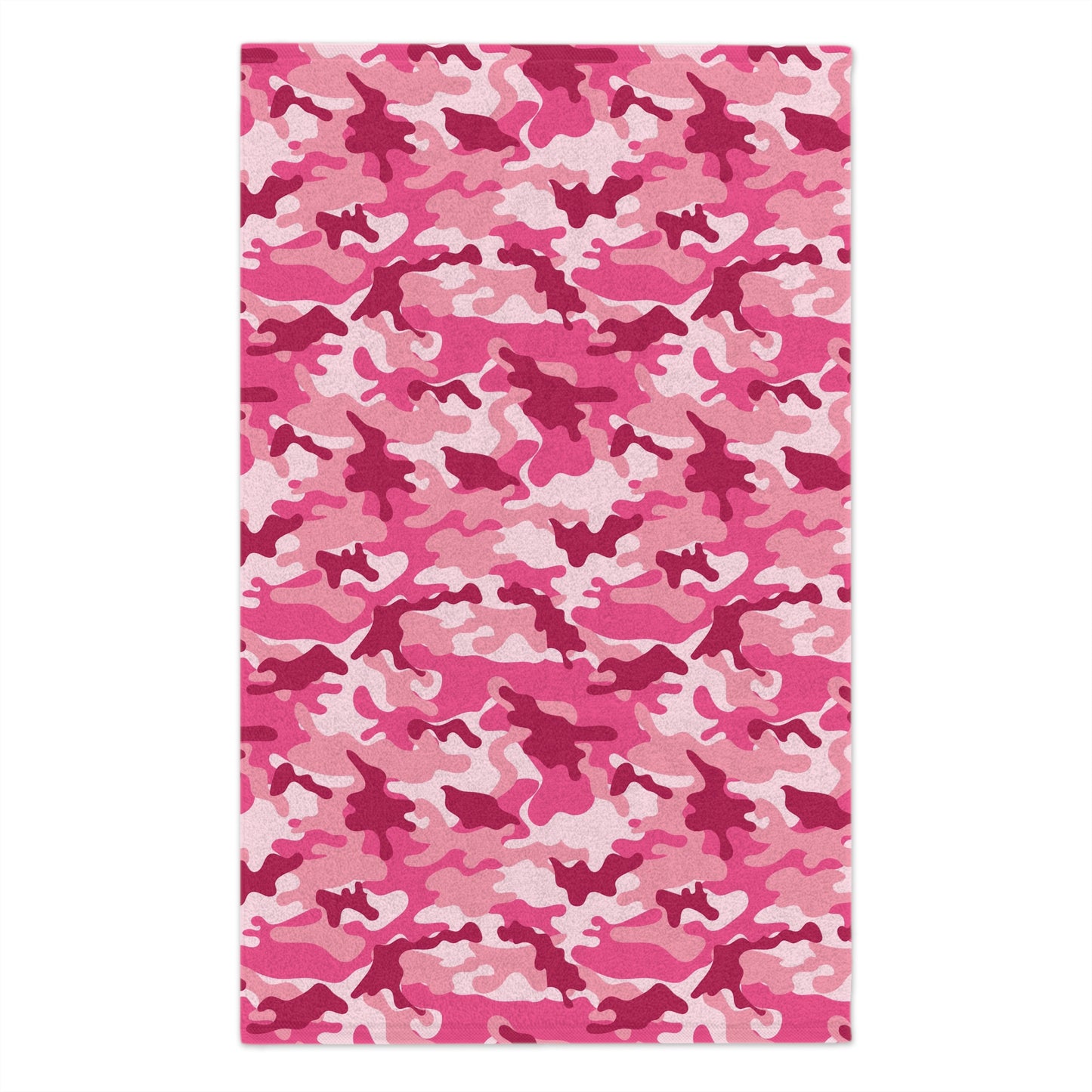 Pink Camo Rally Towel for Sports Events