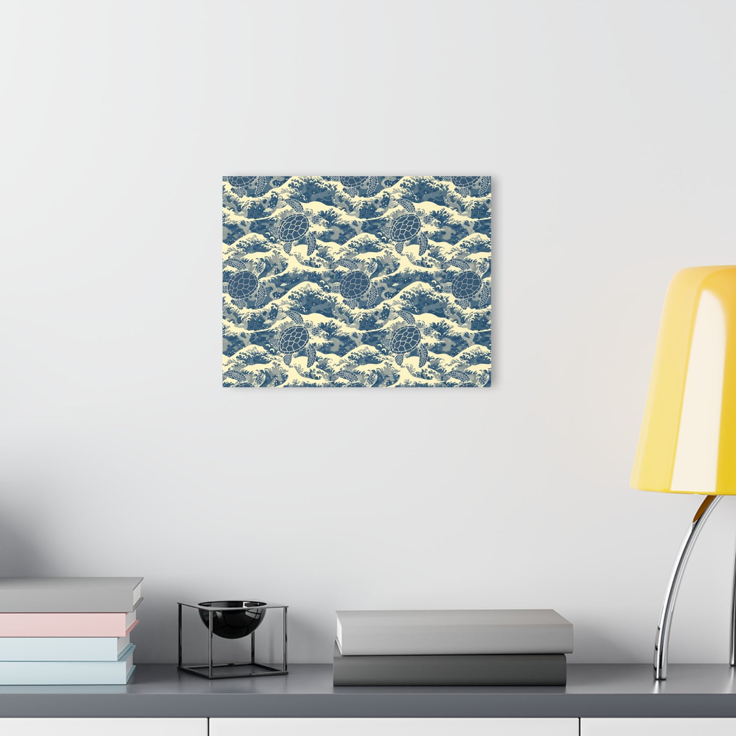 Ocean Wave Turtle Acrylic Print