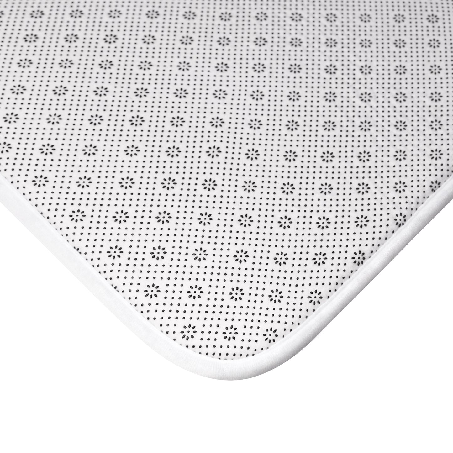 Charming Floral Bath Mat