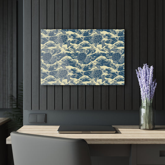 Ocean Wave Turtle Acrylic Print