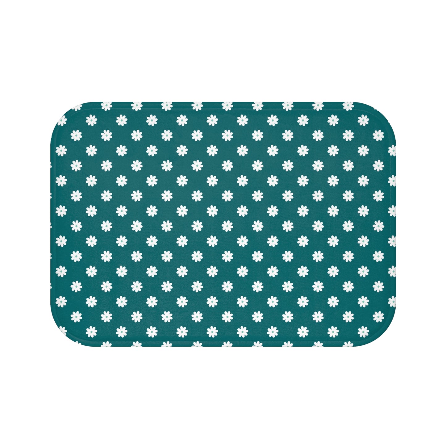 Charming Floral Bath Mat
