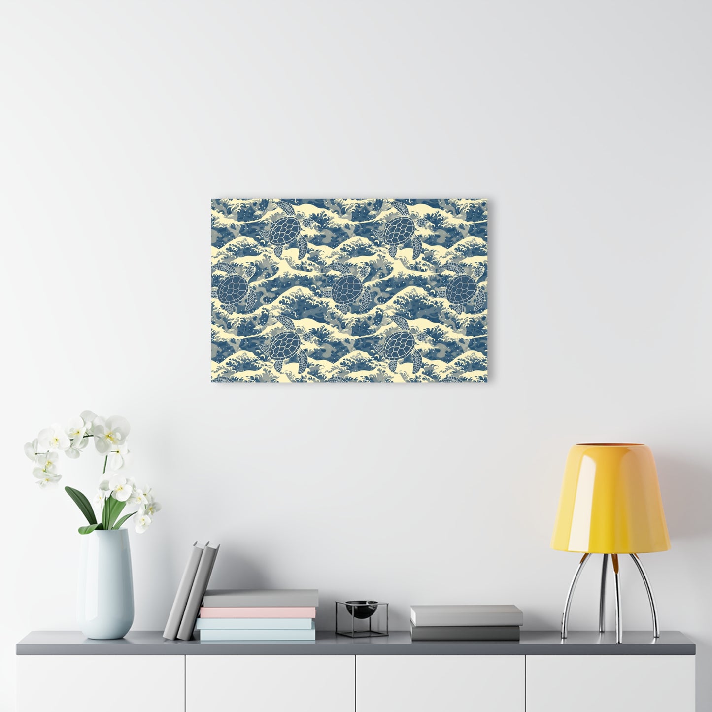 Ocean Wave Turtle Acrylic Print