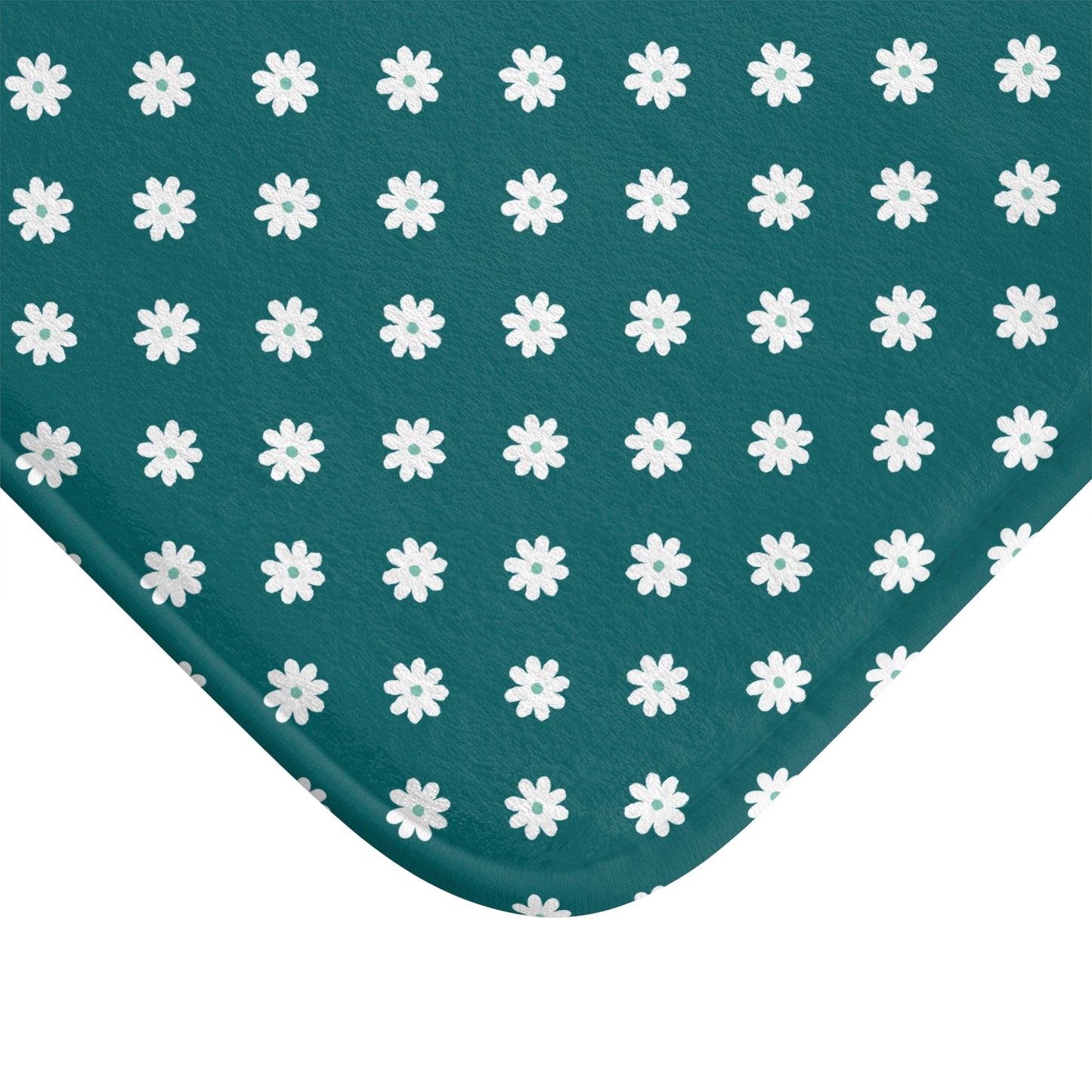 Charming Floral Bath Mat